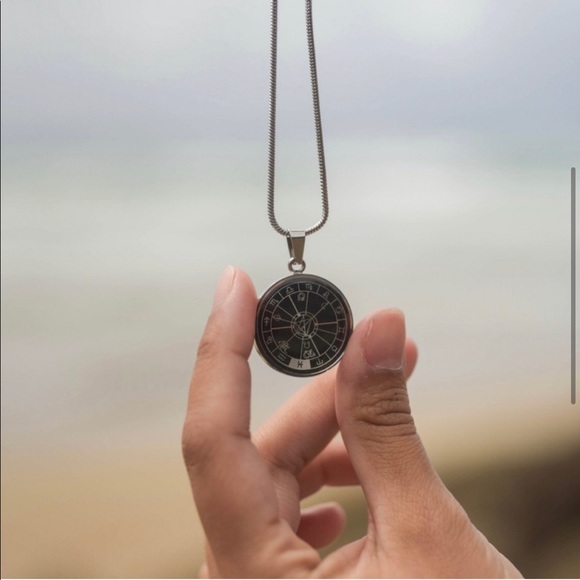 NEW: Ephemeris Virgo Natal Chart Pendant - Picture 1 of 4